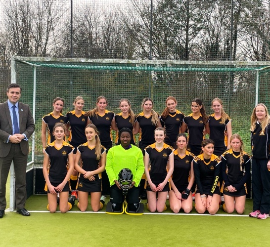 Oratory Hockey 1st XI team become Berkshire Schools' League Winners for a Fourth Consecutive Year