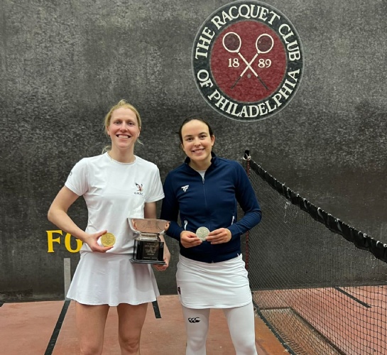 Claire Fahey, Head of Oratory Racquets, wins 2025 US Ladies Open Singles Real Tennis Title